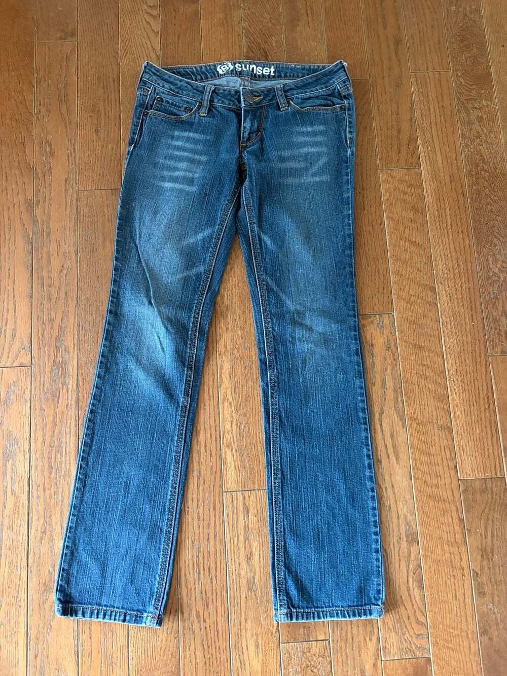 Bullhead Denim Sunset Straight Leg Jeans Size 1 Regular